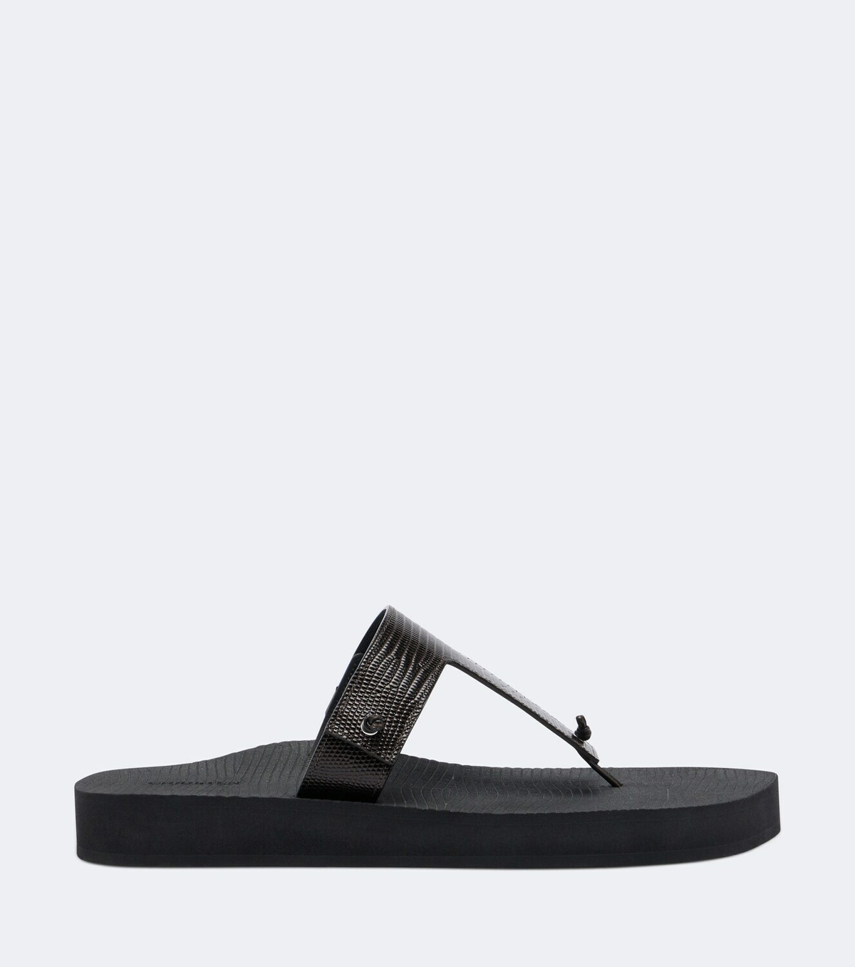 Christen Edge leather thong sandals