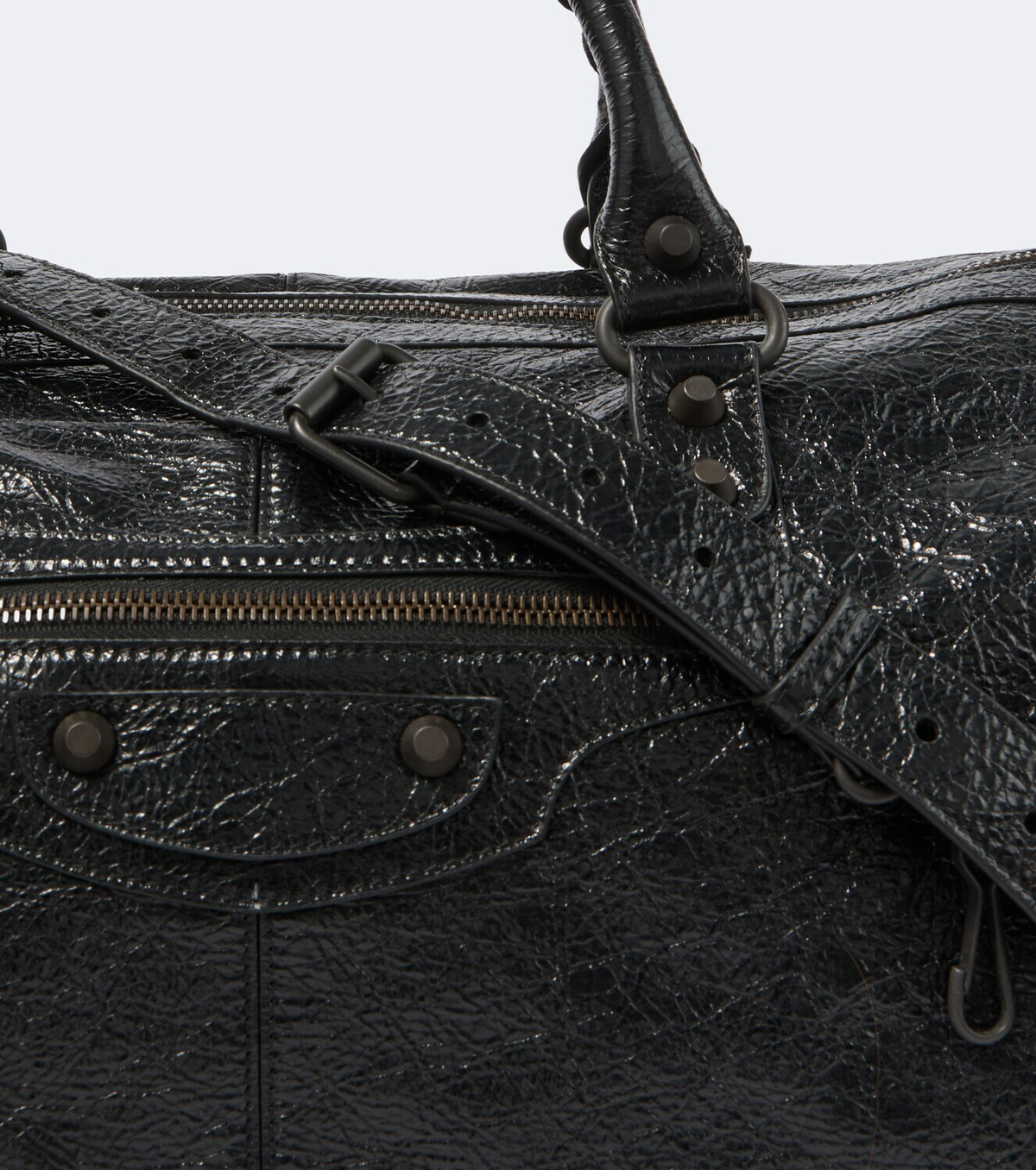 Balenciaga Le City leather tote bag