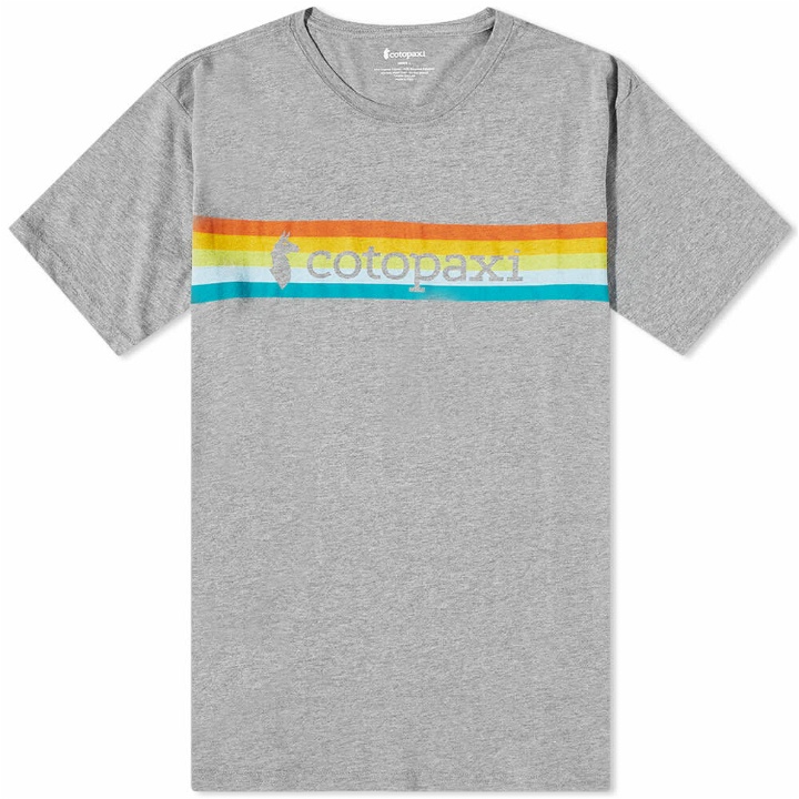 Photo: Cotopaxi Men's On the Horizon T-Shirt in Heather Grey