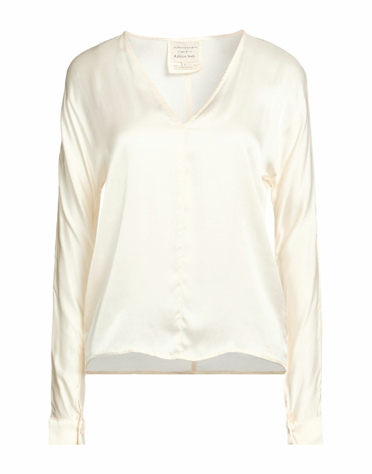 Alessia Santi Womens Top Cream