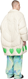 CHENPENG White Heart Down Coat