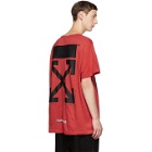 Off-White SSENSE Exclusive Red Mona Lisa T-Shirt