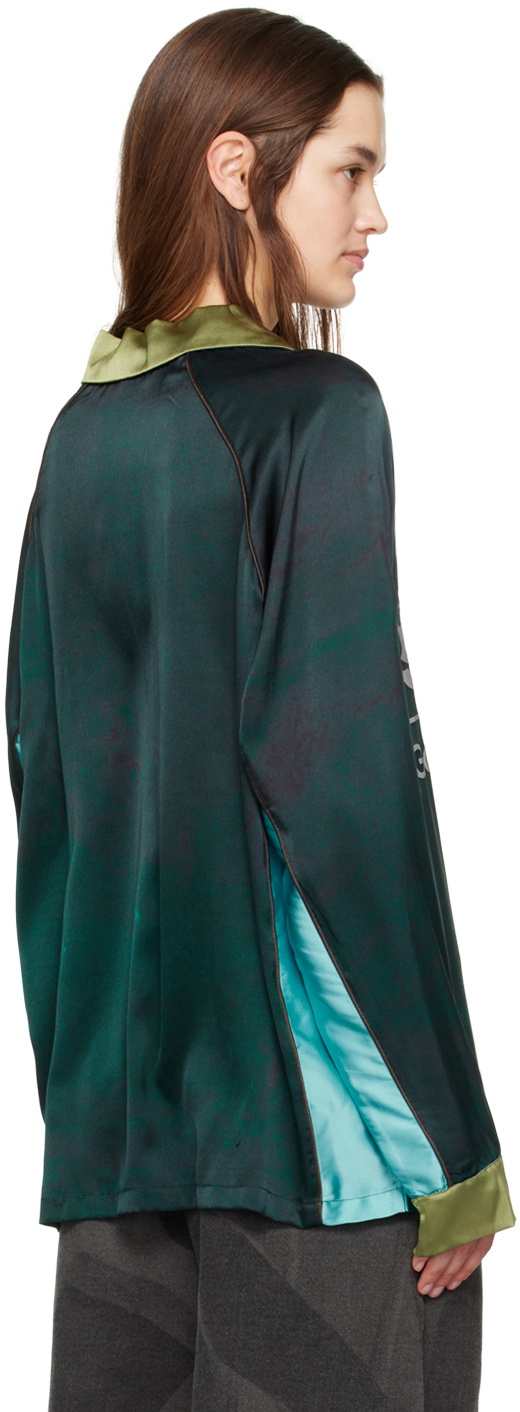 Serapis Green & Blue Football Polo