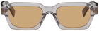 RETROSUPERFUTURE SSENSE Exclusive Transparent Caro Sunglasses