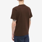 Armor-Lux Men's Organic Logo Pocket T-Shirt in Moka