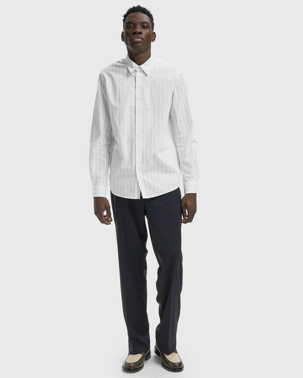 Samsøe & Samsøe SARYAN X SHIRT 15841 White Mens Longsleefe