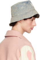 AMIRI Blue Bandana Jacquard Hat
