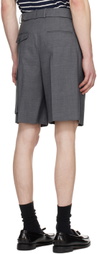 Dunst Gray Pocket Shorts