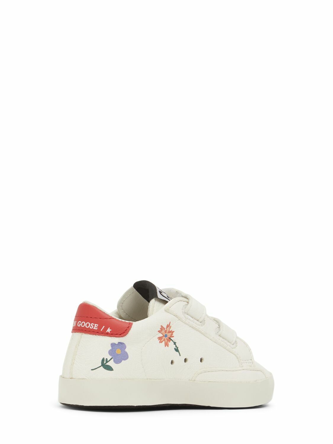 GOLDEN GOOSE Baby School Leather Pre-walker Shoes Golden Goose Deluxe Brand