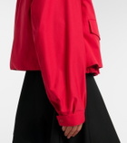 Loewe Cotton and silk gabardine jacket
