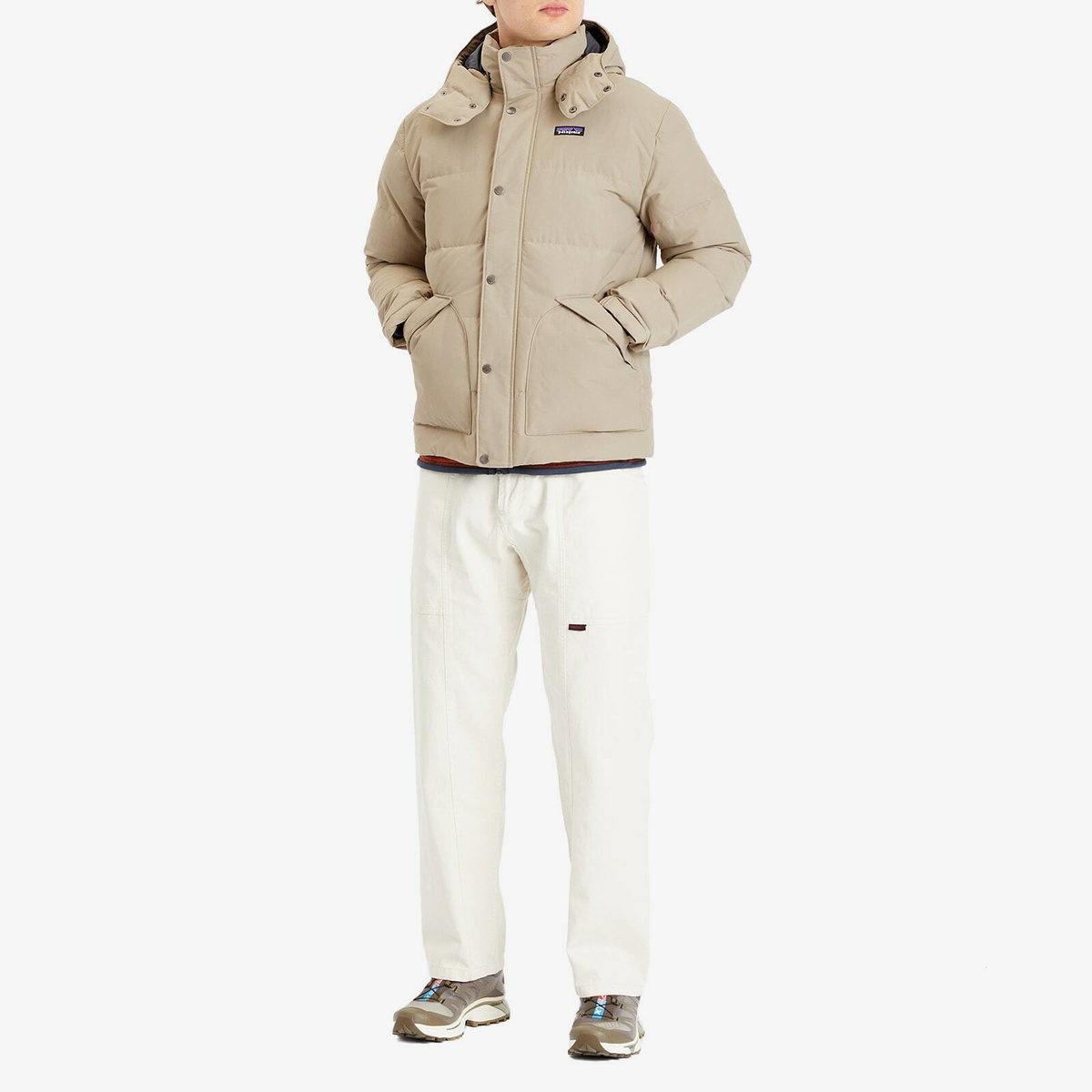 Patagonia Men's Downdrift Jacket in Seabird Grey