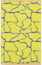 Dusen Dusen Blue & Yellow Puddle Hand Towel