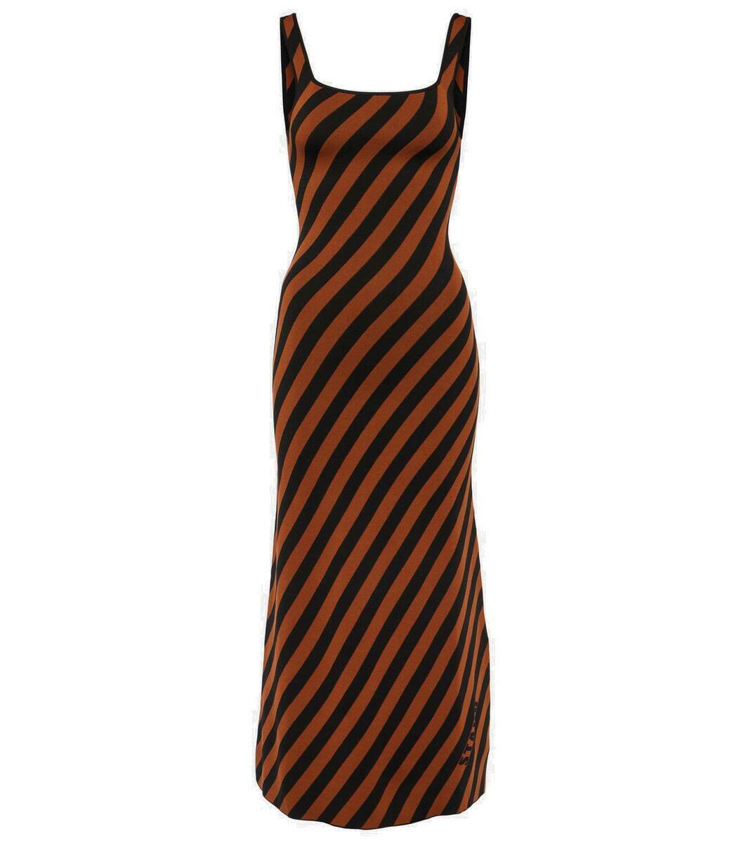 Staud Katie striped maxi dress Staud