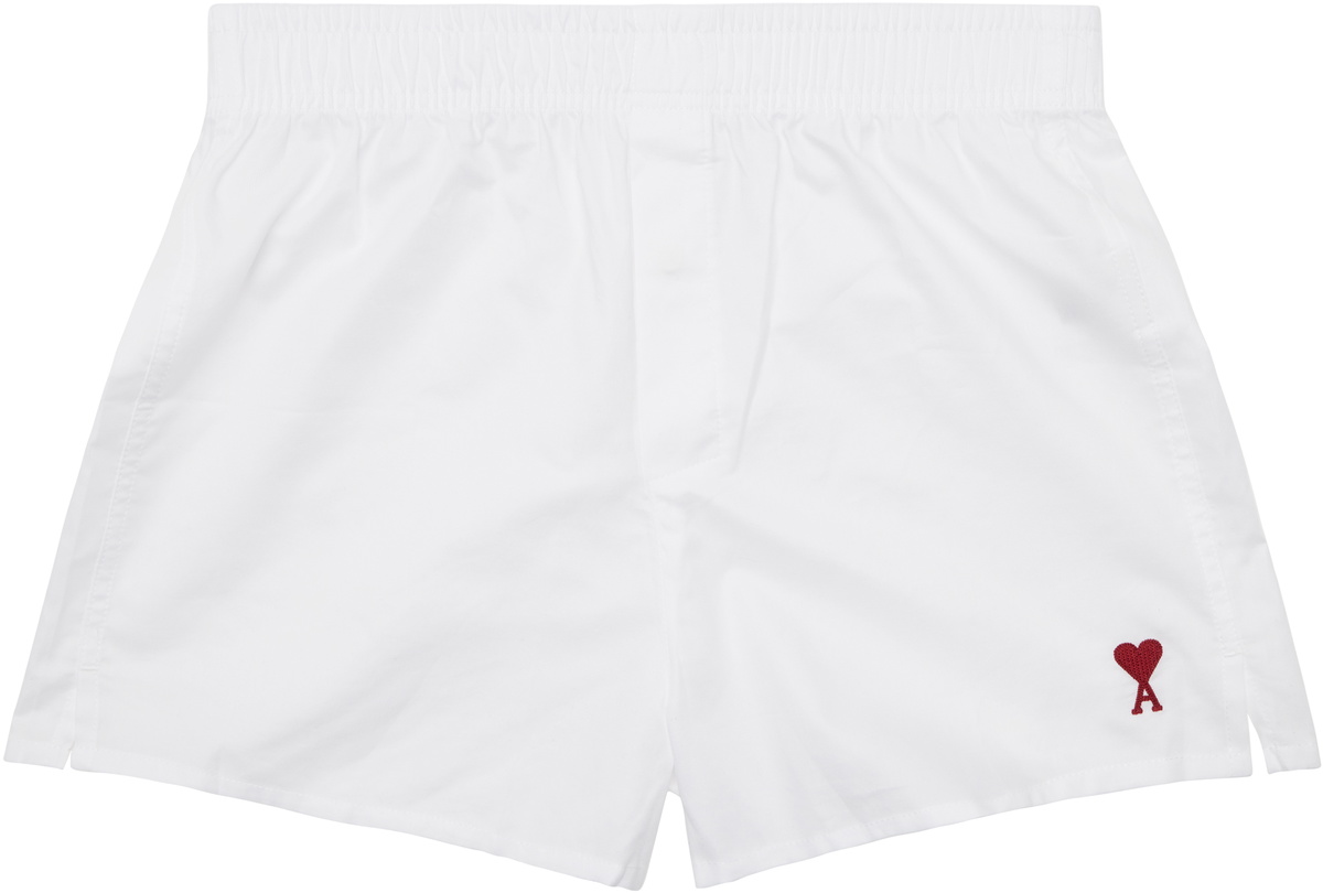 AMI Paris White Ami de Coeur Boxers