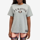 P.E Nation Women's Solrad T-Shirt in Grey Marle