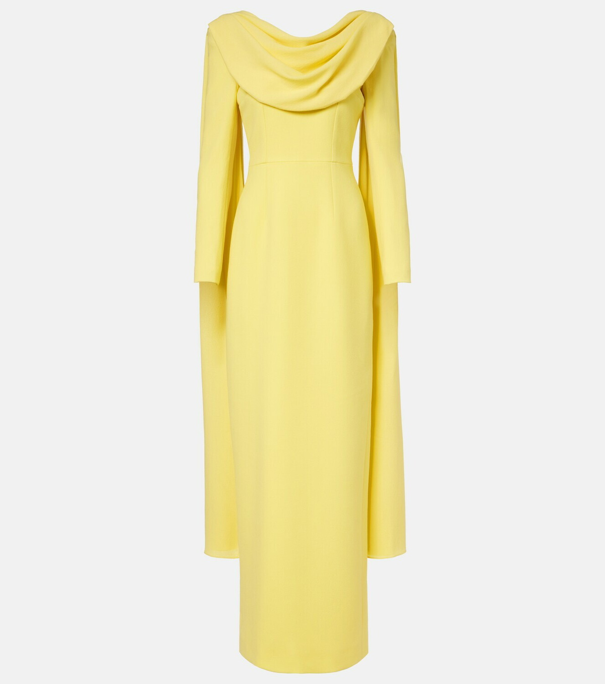 Emilia Wickstead Zaira draped crêpe gown