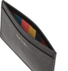 Paul Smith - Colour-Block Textured-Leather Cardholder - Black