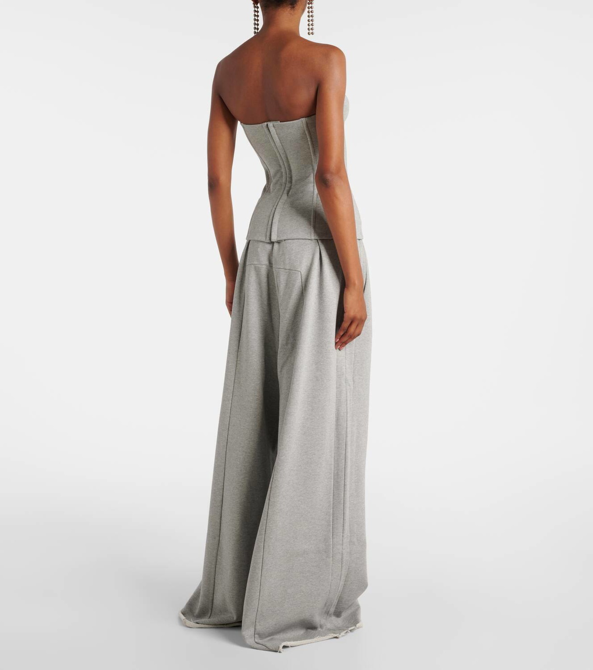 Vetements Cotton jersey corset