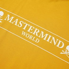 MASTERMIND WORLD Men's Regular Box Logo T-Shirt in Yellow