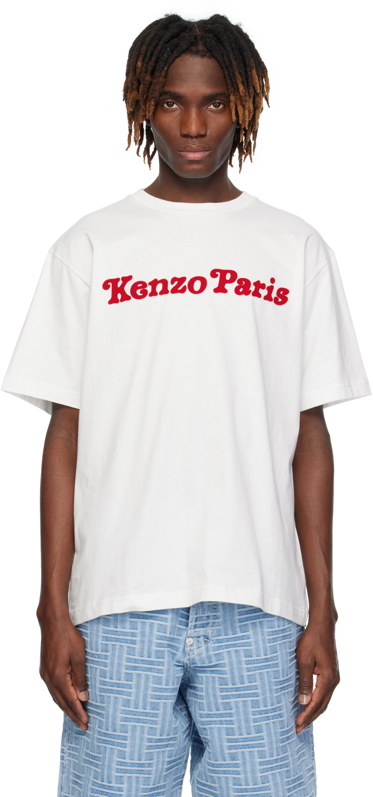 Kenzo White Kenzo Paris VERDY Edition Oversized T-shirt Kenzo