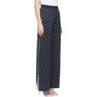 Stella McCartney Blue Monogram Lounge Pants