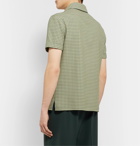 Gucci - Disney Appliquéd Checked Wool Shirt - Green