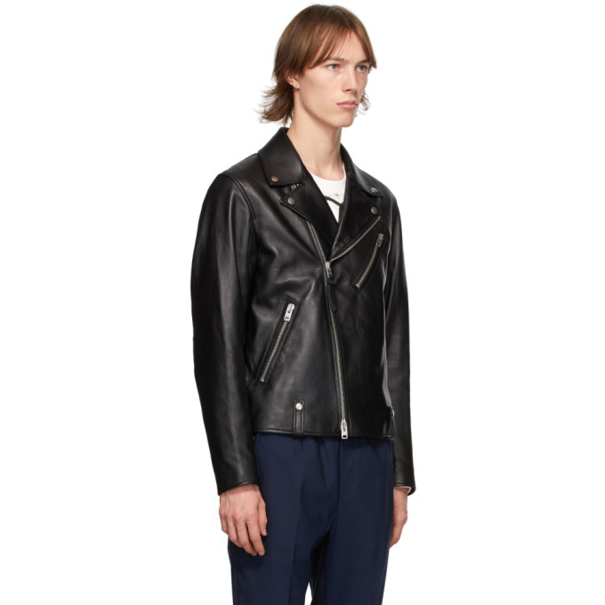 Coach 1941 Black Lambskin Moto Jacket Coach 1941