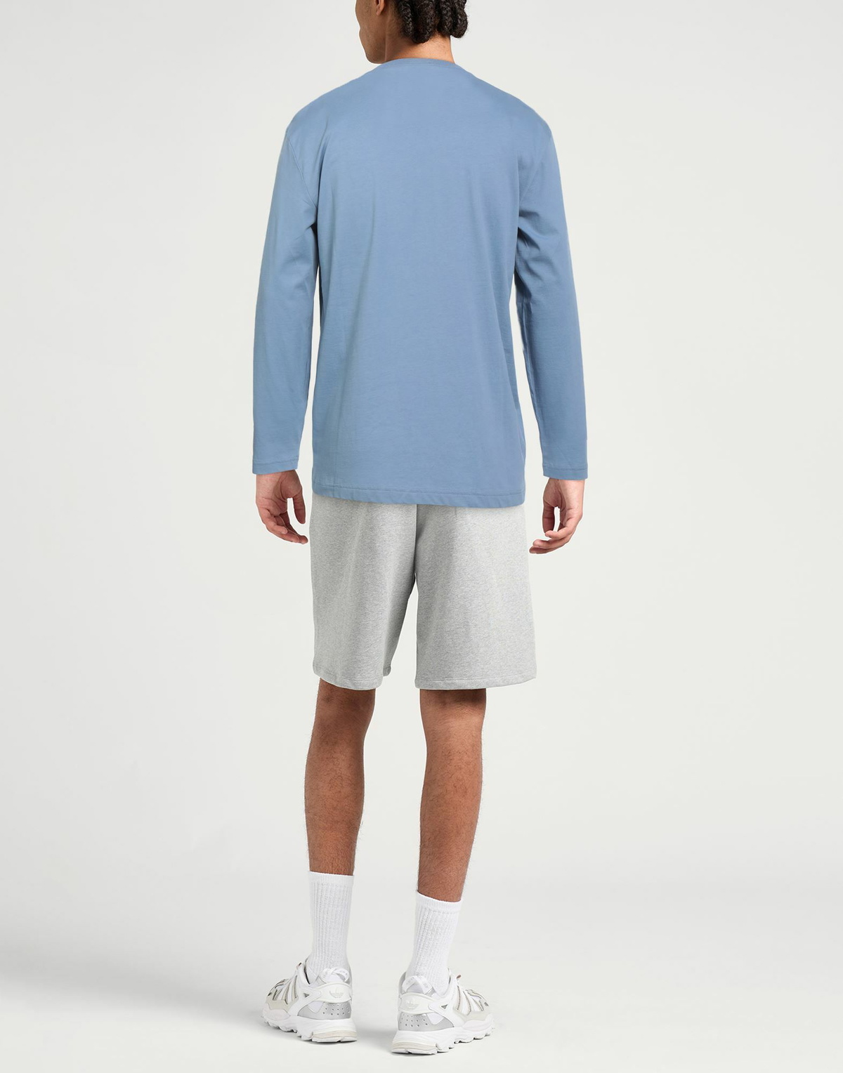 Ea7 Mens T-shirt Light in Blue