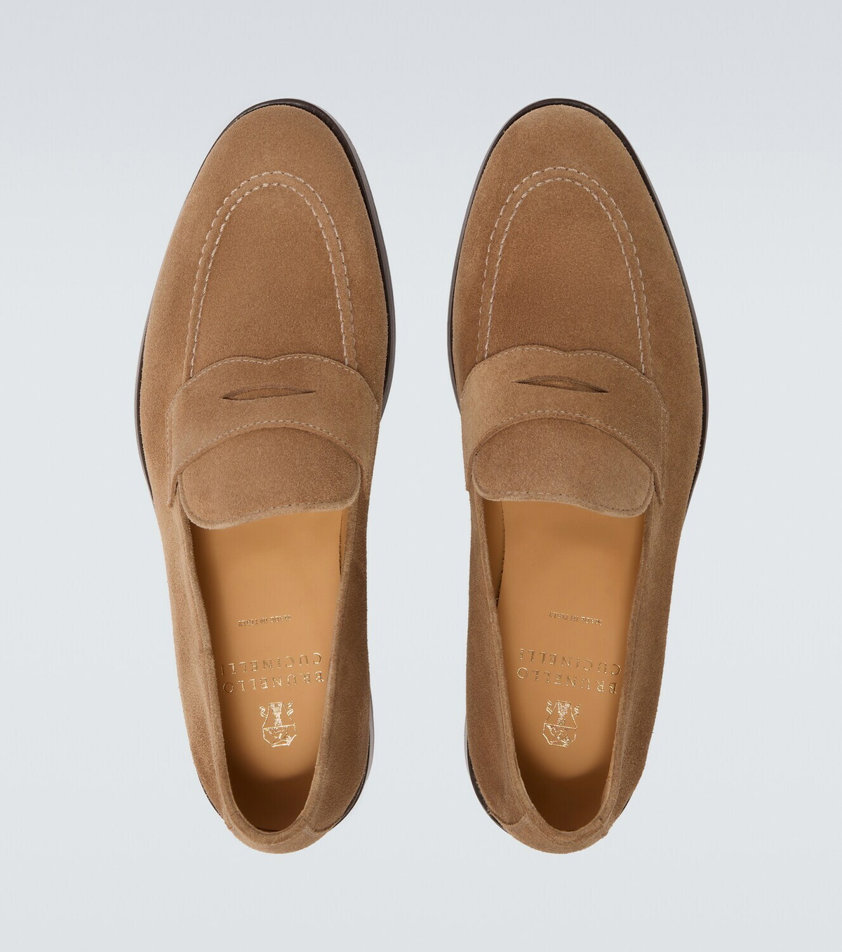 Brunello Cucinelli Suede loafers
