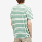 Polo Ralph Lauren Men's Stripe T-Shirt in Faded Mint/Nevis