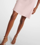 Giambattista Valli Bow-detail crêpe minidress