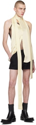 EGONlab Off-White Backless Shirt