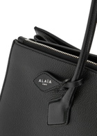 Alaïa Le Teckel Grained Leather Tote - Black - One Size