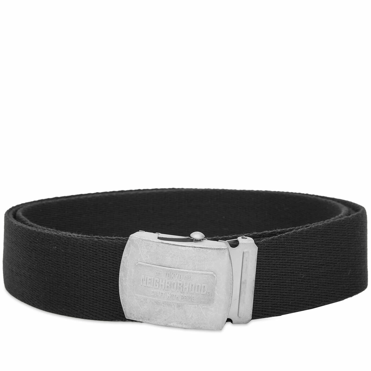 Neighborhood Men's Paracord Belt in Black Neighborhood