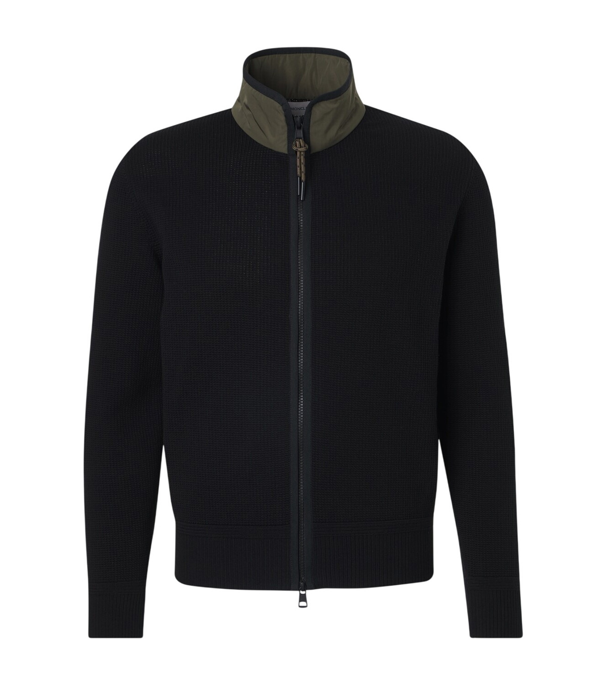 Moncler - Virgin wool half-zip sweater Moncler