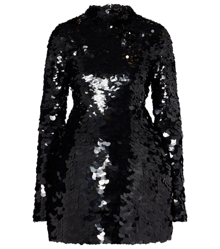 Photo: Sportmax Terfrite sequined jersey minidress