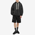 Jacquemus Men's Marrone Cargo Shorts in Black