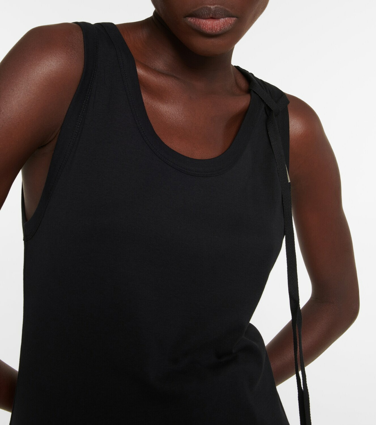 Ann Demeulemeester - Cotton tank top Ann Demeulemeester