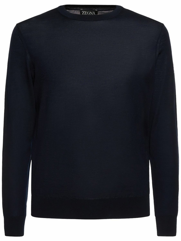 Photo: ZEGNA High Performance Wool Crewneck Sweater