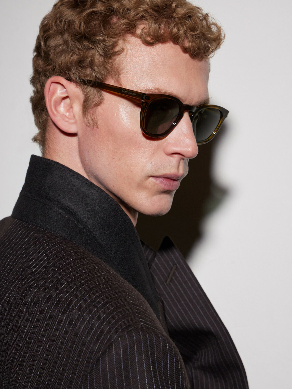 SAINT LAURENT - D-Frame Acetate Sunglasses - Green