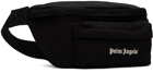 Palm Angels Black Logo Fanny Pack Pouch