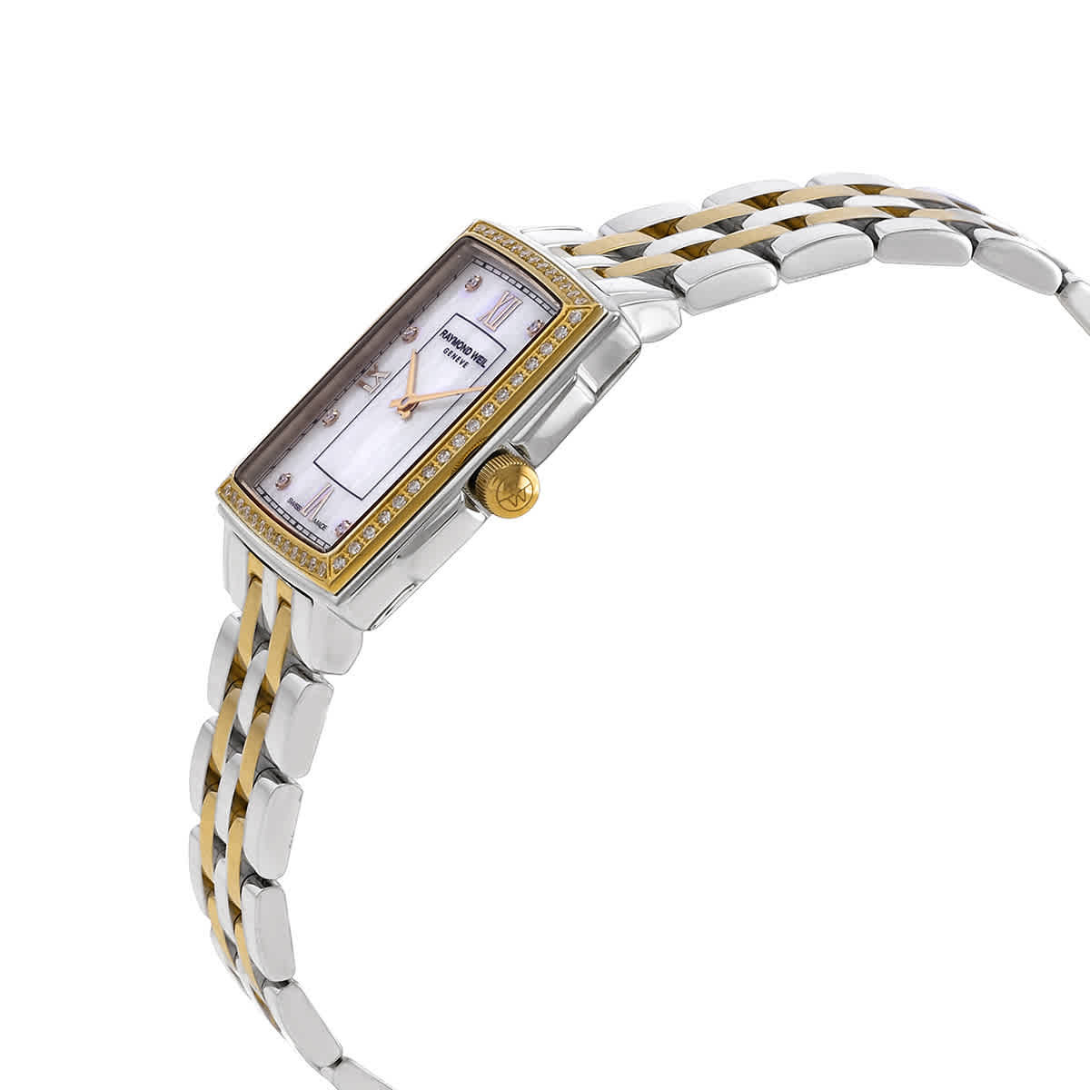 Raymond Weil Toccata Quartz Diamond White Mother of Pearl Dial Ladies Watch 5925 -SPS-00995