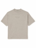 Fear of God Essentials Kids - Logo-Appliquéd Cotton-Jersey T-Shirt - Gray