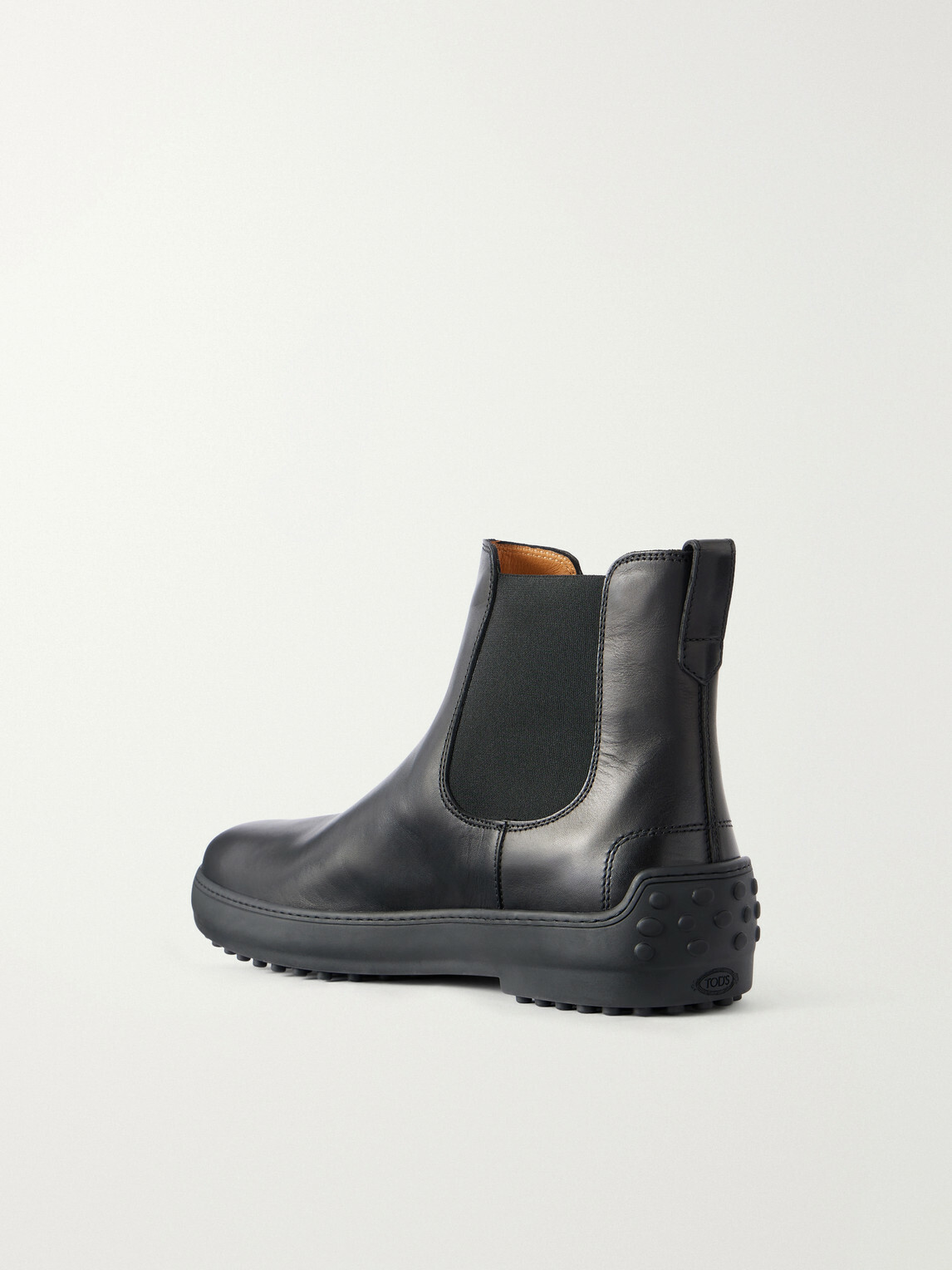 Tod's - Winter Gommino Leather Chelsea Boots - Black