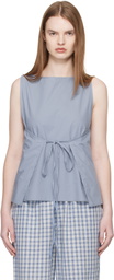 Baserange Blue Decti Tank Top