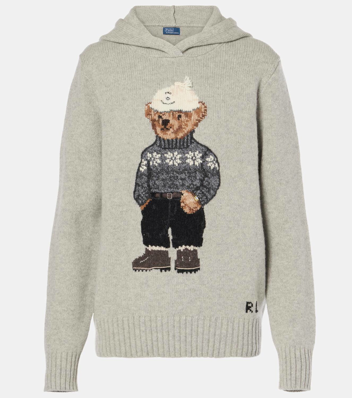 Polo Ralph Lauren Polo Bear wool and cashmere hoodie Polo Ralph Lauren