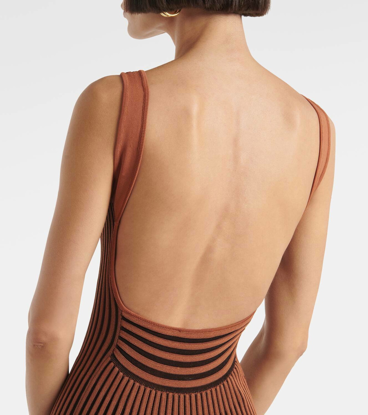 Staud Claretta pleated maxi dress Staud