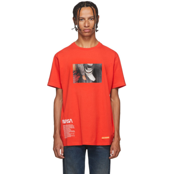 Photo: Heron Preston Red Photo T-Shirt