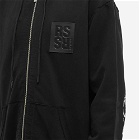 Raf Simons Men's RS Sign Zip Up Hoody in Black