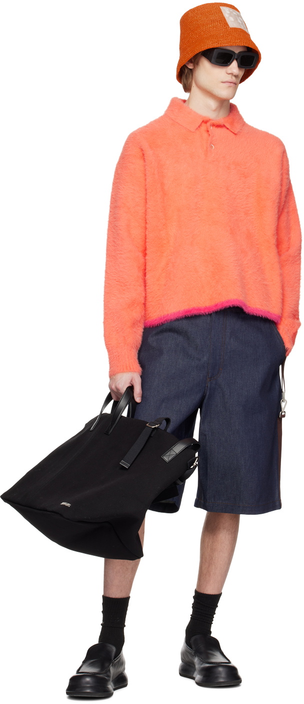 Jacquemus Blue Le Raphia 'Le Short De Nîmes Cuerda' Denim Jacquemus Blue Le Raphia 'Le Short De Nîmes Cuerda' Denim